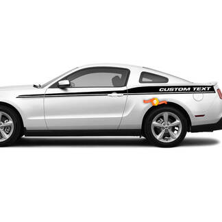Side stripes for Ford Mustang 2005 - 2024 SIDE accent stripes