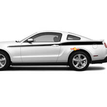 Side Body Quarter Panel Accent Vinyl Decals Stickers for Ford Mustang 2