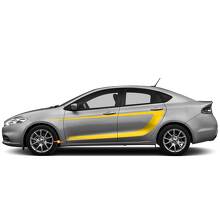 Side Accent C-stripes Vinyl Decal Sticker 3 for Dodge Dart 3