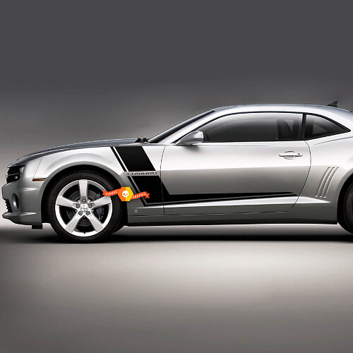 Camaro Chevrolet Racing Side Hockey Stripes Decal Sticker 1