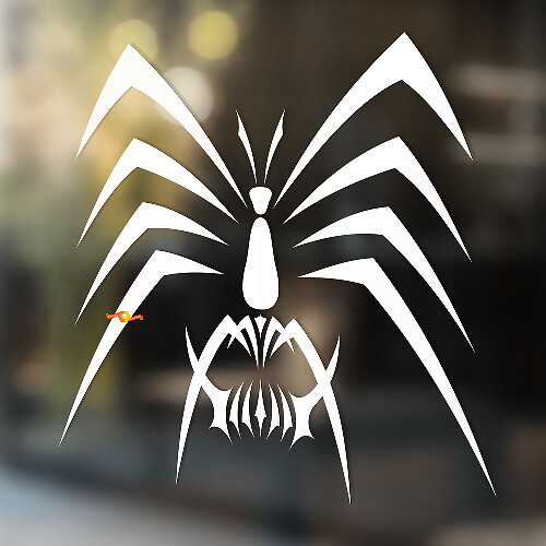 Spider Vinyl Wall  Window Bathroom Sticker Decal removable #8