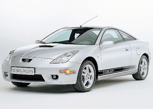 Branded Stripes Side Vinyl Decal Sticker for Toyota Celica
