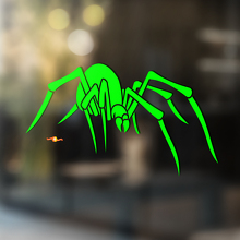 Spider Vinyl Wall  Window Bathroom Sticker Decal removable #10_2
