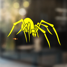 Spider Vinyl Wall  Window Bathroom Sticker Decal removable #10_3