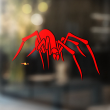 Spider Vinyl Wall  Window Bathroom Sticker Decal removable #10_4