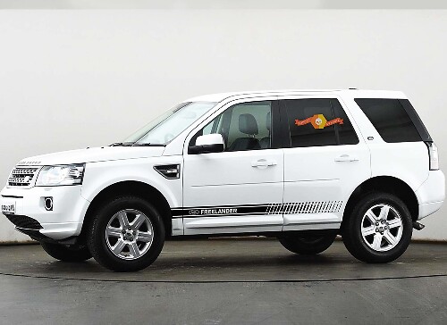 LAND ROVER FREELANDER 2x side body decal vinyl graphics racing sticker logo