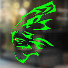 Tiger wild cat Vinyl Wall  Window Bathroom Sticker Decal #4_2