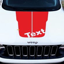 Vinyl Hood Decal Sticker Graphic for Jeep Cherokee Trailhawk 3