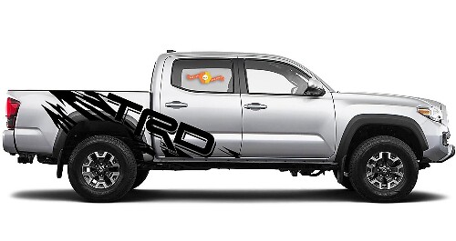 TRD RIPPED-Bed Graphics Vinyl Decal Sets for Toyota, Trucks, Custom  vinyl decals stickers 