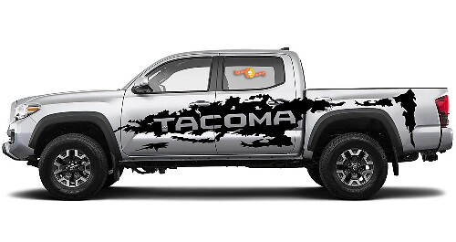 Toyota Tacoma Vinyl Side Large Decal Sticker Graphics Stripe 2016-2019