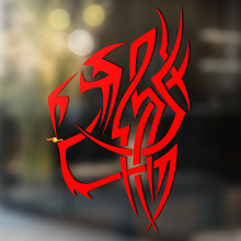 Tiger Wild Cat Tribal Style Universal Vinyl Decal Sticker_3
