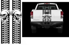 Rear Bed Skull Truck Decals Stripes Band Vinyl Graphics Stickers GMC CHEVY CHEVROLET FORD TOYOTA  2