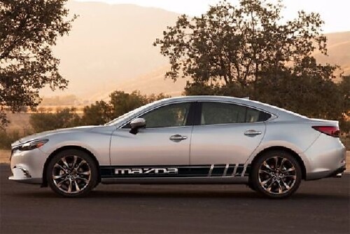 2X Multiple Color Graphics Symbol Mazda  Mazda 6s Car Racing Decal Sticker