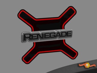 2015-2019 Jeep Renegade Vinyl Side Decal Sticker Grafische Streep
