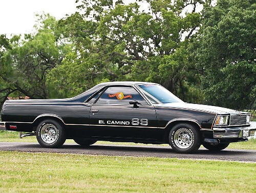 El Camino SS Door Side Vinyl Decal Kit for Chevy El Camino 1978-1987