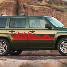 Mountain Decals Stickers Graphics Stripes for Jeep Patriot Mountain 3