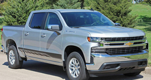 2 Rocker 2019 2020 Chevy Silverado Lower Rocker Panel Body Side Door Stripe Vinyl Graphics Stickers Decals 2