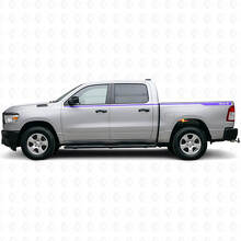 4x4 Thin Side Stripes Vinyl Decal Kit for Dodge Ram 1500_2