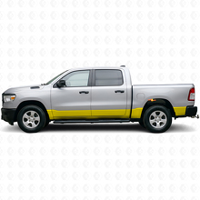 Straight Rocker Panel Stripe Vinyl Decal Kit for Dodge Ram 1500_6