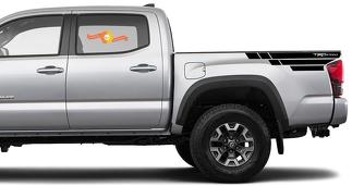 Toyota Tacoma TRD side bed graphics decal sticker model 8