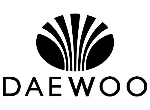 Daewoo Logo Universal Vinyl Decal Sticker