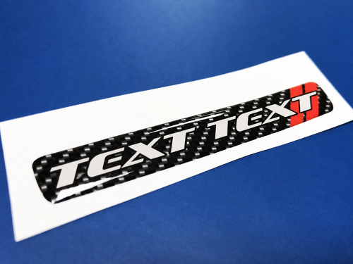 Scat Pack Style TEXT TEXT Red Carbon Fiber Domed Strip 2 Steering Wheel Vinyl Decal Sticker for Dodge Challenger