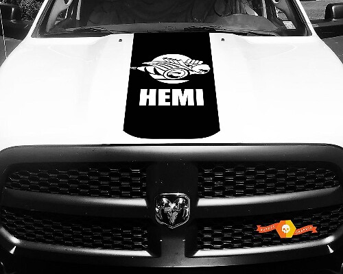 Vinyl Racing Stripe Rumble Bee Hood Decals Stickers for Dodge Ram 1500 2500 3500 #5