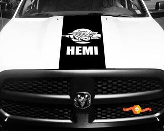 1500 2500 3500 Truck Vinyl Racing Stripe Ram Bee Hood Decals Stickers #10