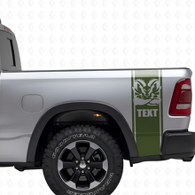 Custom Hemi Style Side Stripe Vinyl Decal Set for Dodge Ram 1500 2500_3