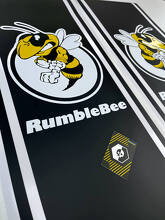 Rumble Bee Style Bedside Stripe Vinyl Decal for Dodge Ram_2