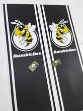 Rumble Bee Style Bedside Stripe Vinyl Decal for Dodge Ram_3