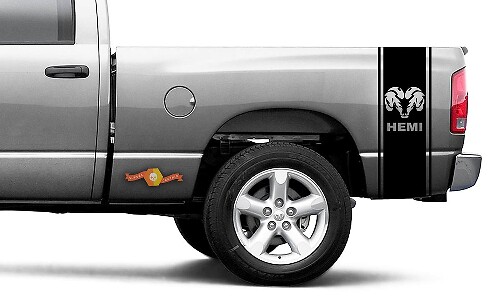 Vinyl Racing Bed Side Stripe RAM Decal Sticker #41 for Dodge Ram