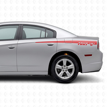 Rear Side Quarter Panel Vinyl Decal for Dodge Charger 2011-2014_3