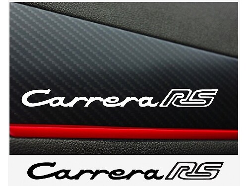 Carrera RS Rear Sticker Decal (1974-83 Classic 911)  fits PORSCHE 1