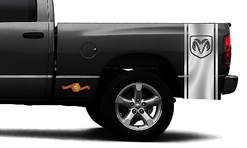 Vinyl Decal bed side stripe racing sticker Dodge #94 for Dodge Ram 1500