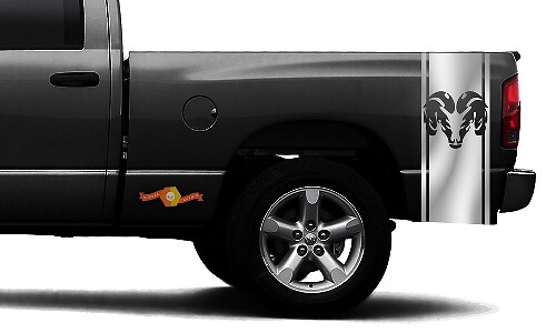 Vinyl Decal bed side stripe racing sticker #99 for Dodge Ram 1500