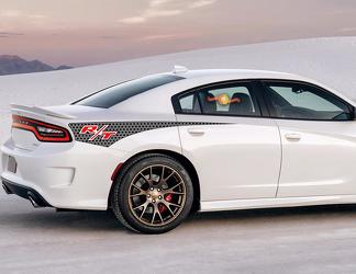 2X Dodge Charger R / T SCAT PACK Hinteres Viertel Seitenstreifen Aufkleber 2011-2020 Scatpack
