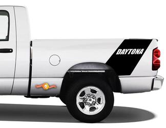 Daytona Dodge Ram 1500 Bed Side Racing Rear Stripe Vinyl Decal Sticker - 2