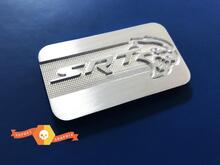 SRT Supercharger Hellcat Metal Aluminum Badge Nameplate Emblem 68227674AB 2