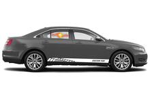 Racing Rocker Panel Stripes Vinyl Decals Stickers for Ford Taurus 3
