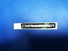 Steering Wheel Lime Honeycomb Challenger emblem domed Sticker Decal 2