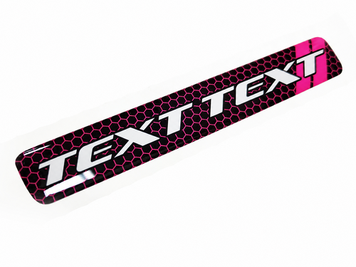 Scat Pack Style TEXT TEXT Purple Honeycomb Domed Insert Steering Wheel Vinyl Decal Sticker for Dodge Challenger
