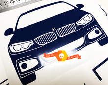 BMW 3 4 F30 F32 F33 F36 Bayerische Motoren Werke AG decal sticker 2