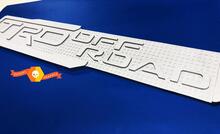 One TRD 4x4 Off Road Sport Pro Bro Metal Aluminum Badge BedSide Emblem Aluminium 3