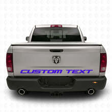 Custom Text Side and Tailgate Vinyl Decal for Dodge Ram Power Wagon_2