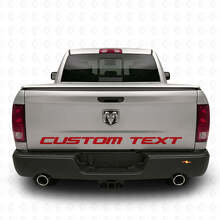 Custom Text Side and Tailgate Vinyl Decal for Dodge Ram Power Wagon_3