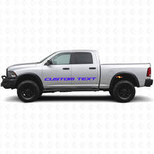 Custom Text Side and Tailgate Vinyl Decal for Dodge Ram Power Wagon_5