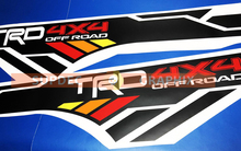 Vintage Old Style Stripes TRD 4x4 PRO Sport Off Road Bed Side Vinyl Stickers Decal fit to Tacoma 13-24 or Tundra 13-24 3