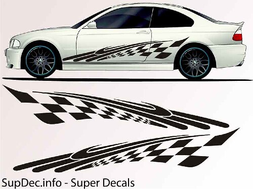 Vinyl Auto Body Graphics EXTERIOR OUTSIDE Decal sticker B788
