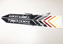  TRD 4x4 Off Road Rear Side Stripes Vinyl Decals for Toyota Tacoma Tundra_2
